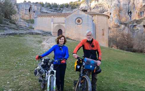 "La Historia en Bicicleta" recorre el sueño templario en Soria 