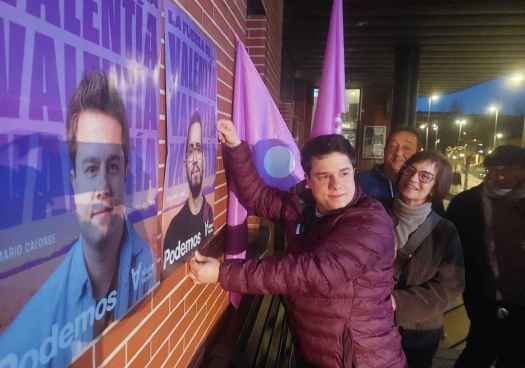 Podemos-Alianza Verde inicia su campaña en Ólvega