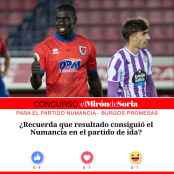 Gana dos entradas para ver el Numancia - Burgos Promesas