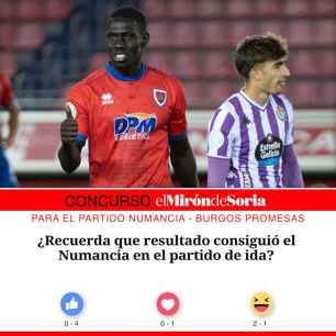 Gana dos entradas para ver el Numancia - Burgos Promesas