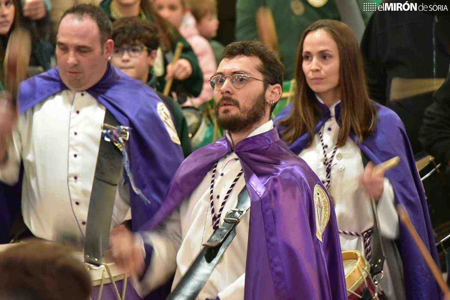La XXVIII Exaltación de la corneta, tambor y bombo preludia la Semana Santa de Ágreda