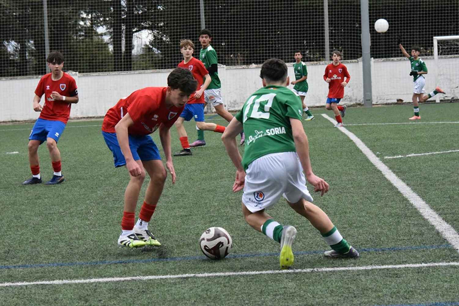 Liga provincial cadete: C.D. Numancia-C.D. San José