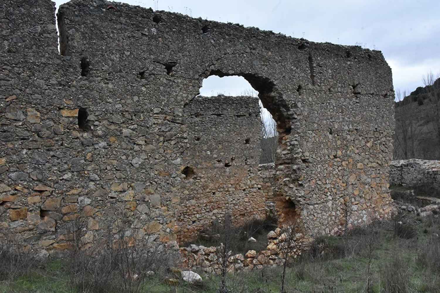 La muralla de Soria tras El Mirón