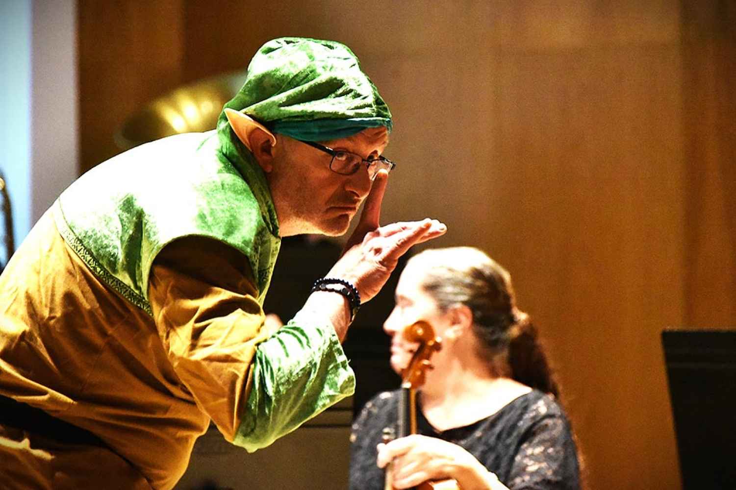 Medio millar de escolares sorianos asisten en Conservatorio a representación de obra "Peer Gynt"