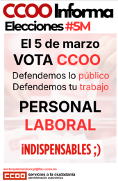 Comisiones Obreras hace balance y propuestas para elecciones sindicales en la Junta