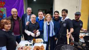 Primer domingo fallero para la Casa de Soria en Valencia