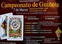 El torneo de guiñote de la peña 