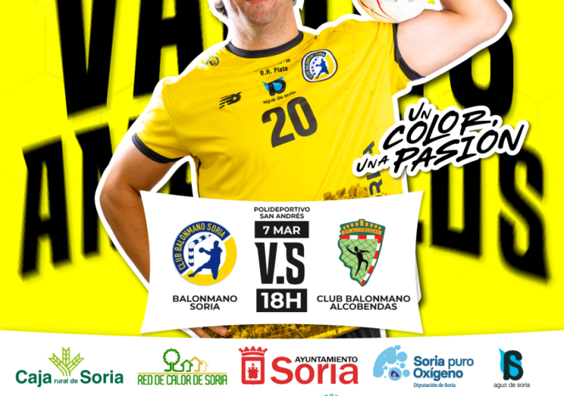 Balonmano Soria encara decisivo partido frente al Alcobendas