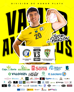 Balonmano Soria encara decisivo partido frente al Alcobendas