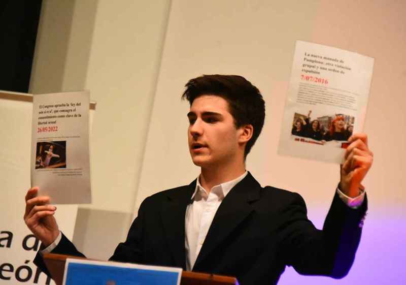 El IES Antonio Machado y el colegio Los Escolapios participan en "Liga Debate" en Soria