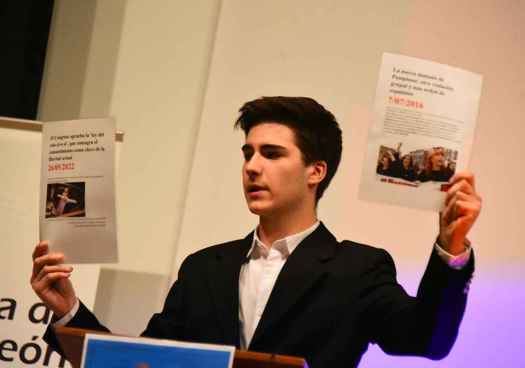 El IES Antonio Machado y el colegio Los Escolapios participan en "Liga Debate" en Soria