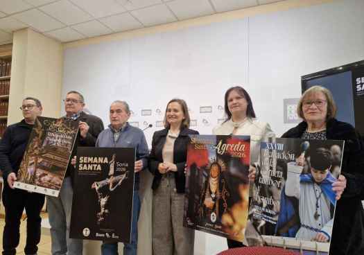 Diputación presenta carteles de Semana Santa con reconocimiento turístico en Soria
