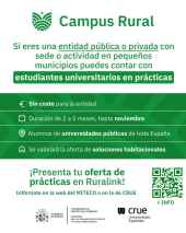 El Gobierno convoca nueva edición de Campus Rural en Soria