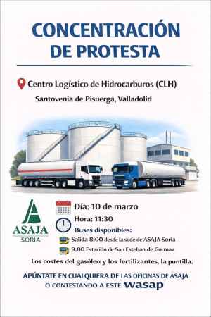 Las OPAS se concentran contra freno de suministro y especulación con el gasóleo agrícola