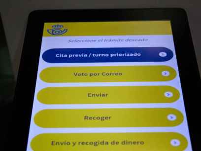 Correos admite 54.318 solicitudes de voto por correo para elecciones del 15-M