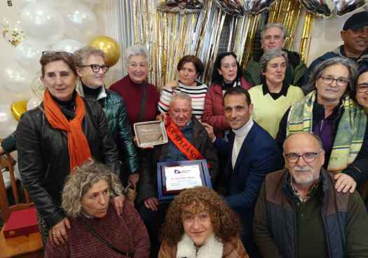Bayubas de Arriba celebra el centenario de su vecino Tomás Mateo Martínez