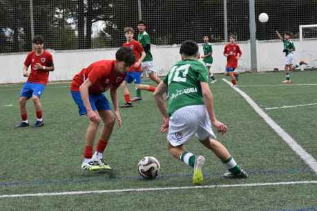 Liga provincial cadete. C.D. Numancia-C.D. San José