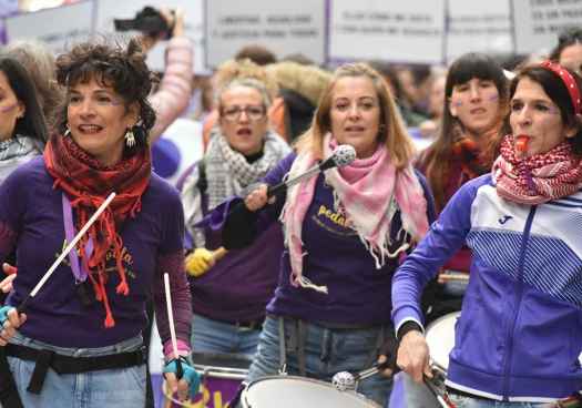 Manifestación en Soria del Día Internacional de la Mujer