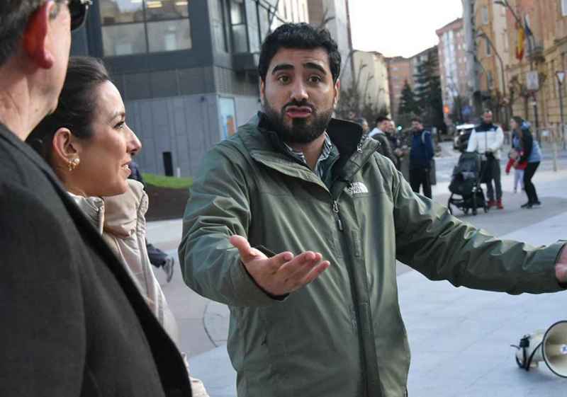 Alvise Pérez, de Se Acabó la Fiesta, de campaña autonómica en Soria