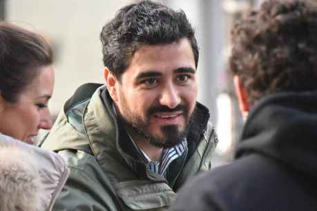 Alvise Pérez, de Se Acabó la Fiesta, de campaña en Soria