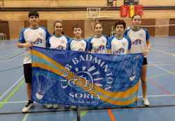 El filial del Club Bádminton Soria finaliza fase previa de Liga de Madrid