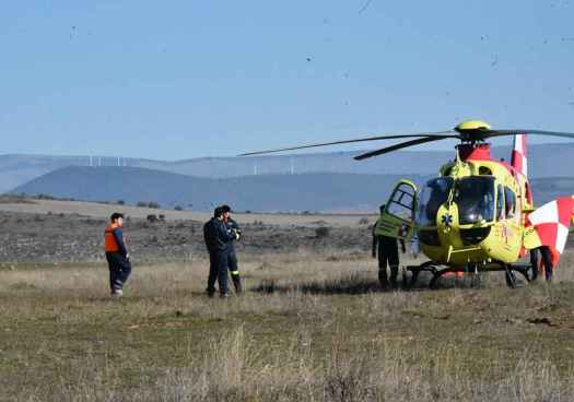 Monteagudo de las Vicarías agradece asistencia de helicóptero medicalizado