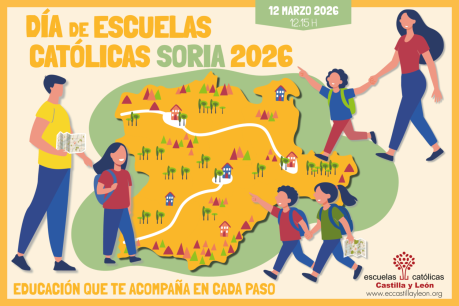 Encuentro en Soria de centros educativos en celebración del Día de Escuelas Católicas 