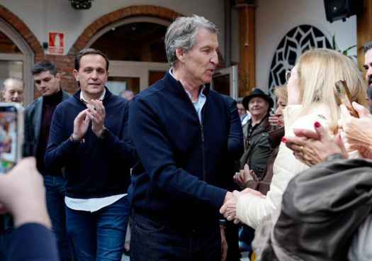 Feijóo apela al voto útil porque Vox 