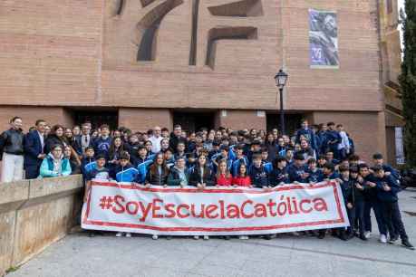 Los centros educativos de Escuelas Católicas en Soria celebran su proyecto educativo común
