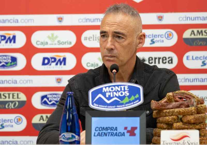 Ángel Rodríguez pide al Numancia ser un equipo ganador frente al Atlético Astorga