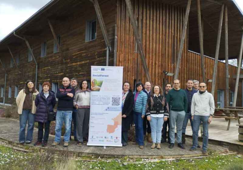 ASFOSO participa en Burdeos en cuarto encuentro del proyecto SocialForest Interreg Sudoe