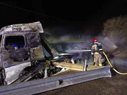 Tres accidentes de tráfico en madrugada en Arcos de Jalón, Viana de Duero y Soria