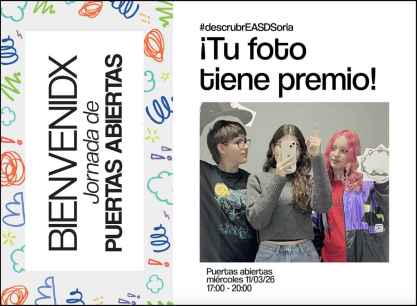 La EASD de Soria abre sus puertas al público el 18 de marzo