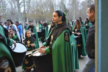 Almazán celebra su XVI Exaltación del Tambor, la Corneta y el Bombo