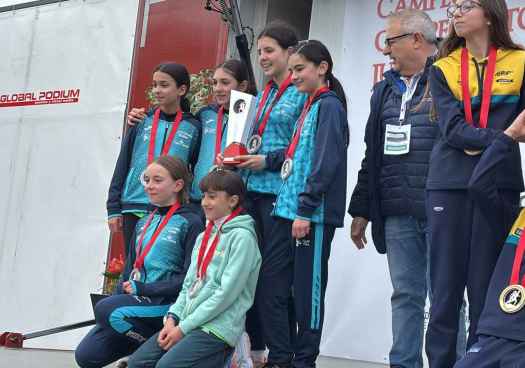 Medallas de la cantera atlética soriana en el Campeonato Autonómico de Cross