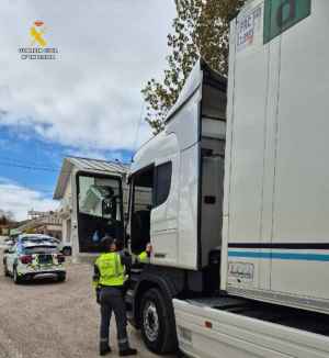 Camionero sorprendido al volante quintuplicando tasa de alcoholemía permitida