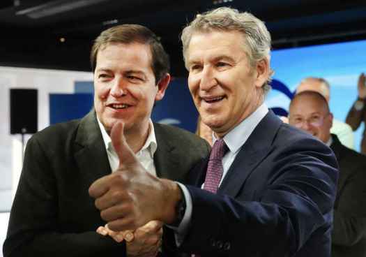 Feijóo reclama a Vox que elija estar con todo igual o con el cambio en España