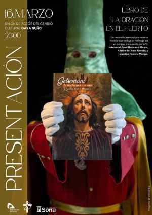 La Cofradía de la Oración en el Huerto presenta el libro que conmemora su 75 aniversario
