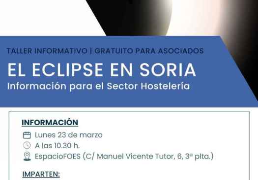 Jornada informativa para optimizar respuesta del sector hostelero soriano ante el eclipse