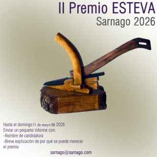La Asociación Amigos de Sarnago convoca III edición del Premio Esteva 2026