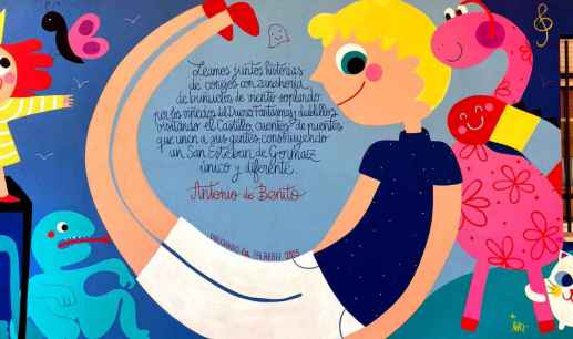 "Dibujando la palabra" llega al colegio de Duruelo de la Sierra