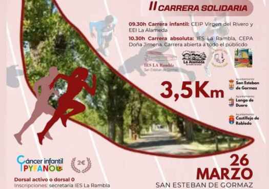 San Esteban de Gormaz se cita con II carrera solidaria Desafío Ribera 2026