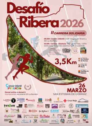 San Esteban de Gormaz se cita con II carrera solidaria Desafío Ribera 2026