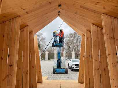 La madera se reivindica en Madrid en la arquitectura contemporánea