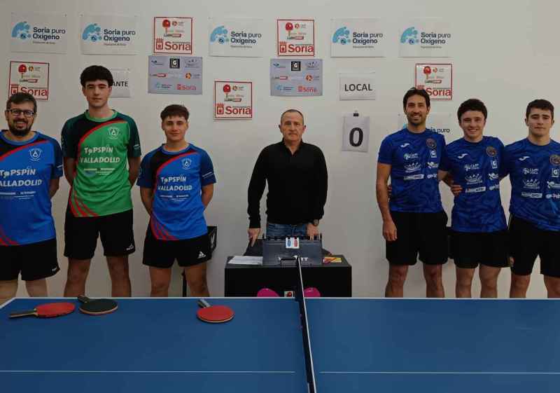 El Club Soriano de Tenis de Mesa busca clasificación para fase de ascenso