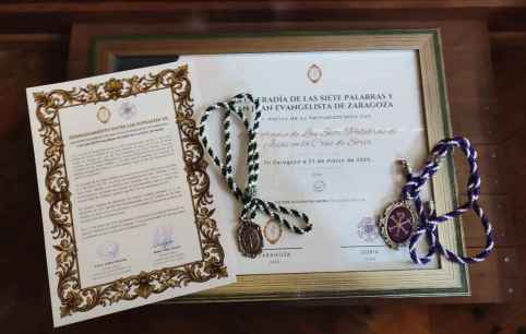 Soria y Zaragoza sellan su hermanamiento cofrade en torno a las Siete Palabras