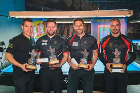 Meritorio quinto puesto de Javi del Santo en Copa de España de Pool Bola 10