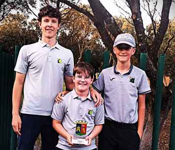 Top 10 para dos golfistas sorianos en I Puntuable Juvenil de Extremadura-Castilla y León