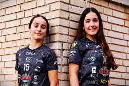 Dos jugadoras infantiles del Sporting pariticpan en Supervisión Sub-15 de RFEVB