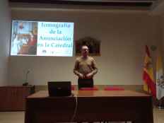 Jesús Alonso ofrece conferencia sobre iconografía de la Anunciación